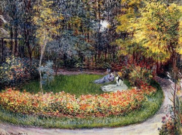  jardin Pintura al %C3%B3leo - En el jardín Claude Monet